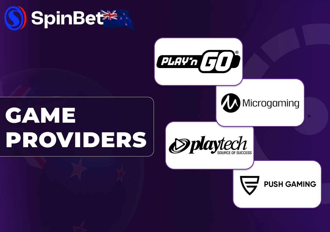 SpinBet providers deliver high-quality games and diverse content.